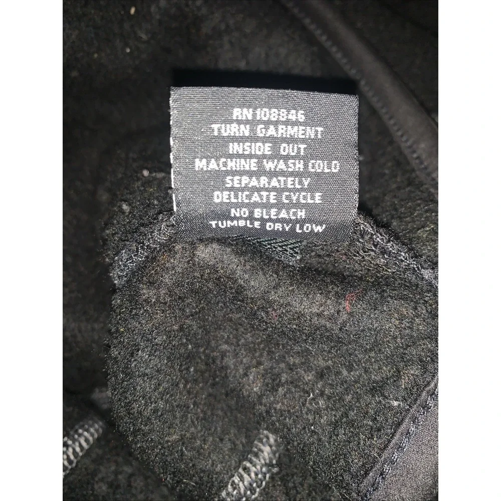 Kuhl Men's Alfpaca Full Zip Black Fleece Jacket Size Large Outdoor Hiking
